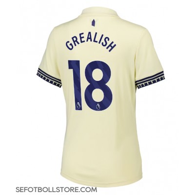 Everton Jack Grealish #18 Replika Bortatröja Dam 2025-26 Kortärmad Everton Jack Grealish #18 Replika Bortatröja Dam 2025-26 Kortärmad